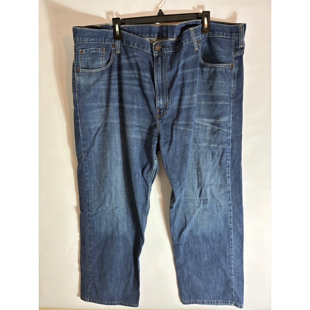 Levis 569 Loose Straight Leg Jeans Mens 44x30 Blue Baggy Denim Skater Y2K Medium